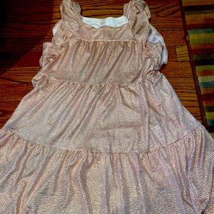 Rose gold crewcuts party dress